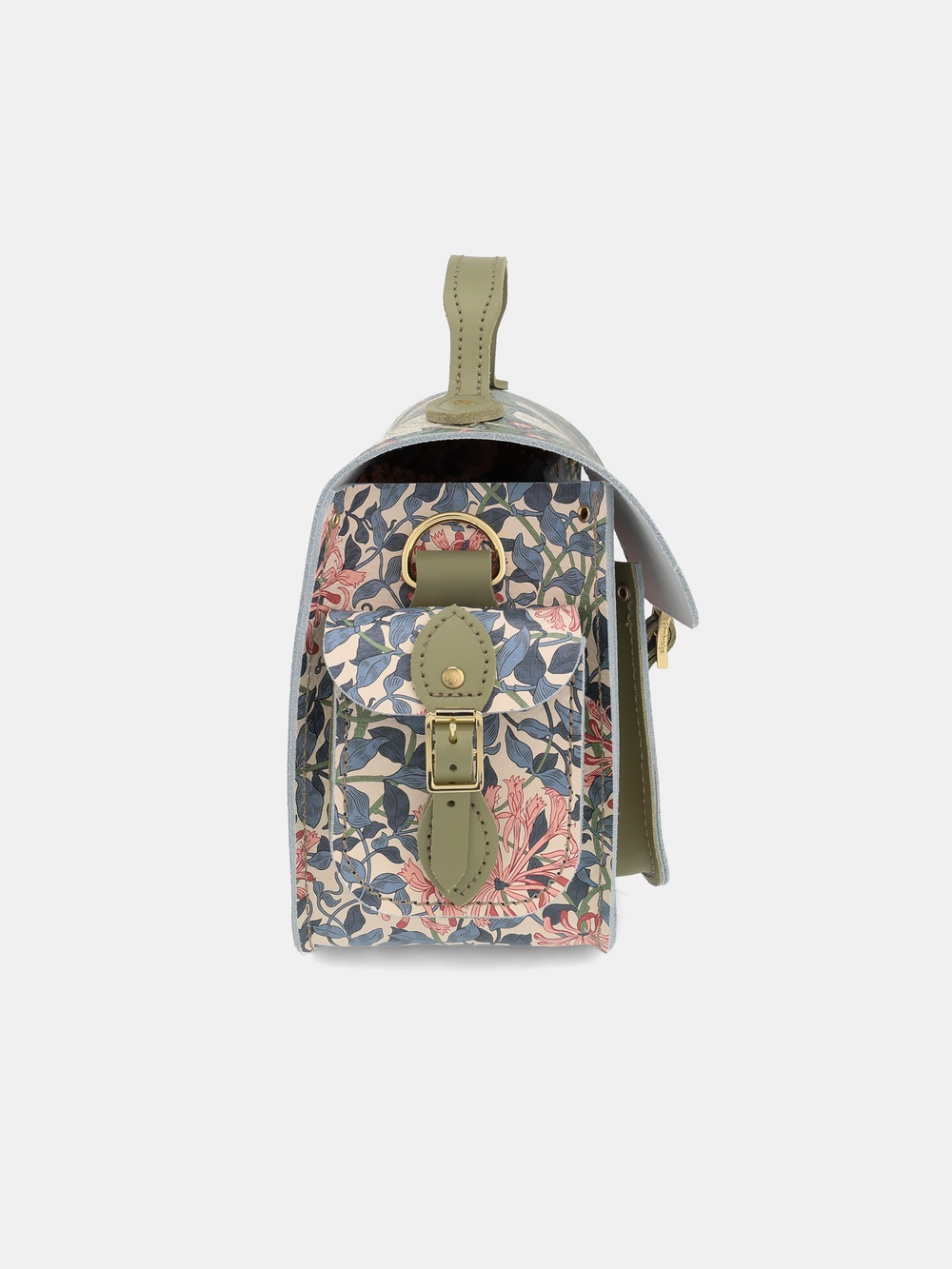 The Traveller - Honeysuckle Print & Sage Green