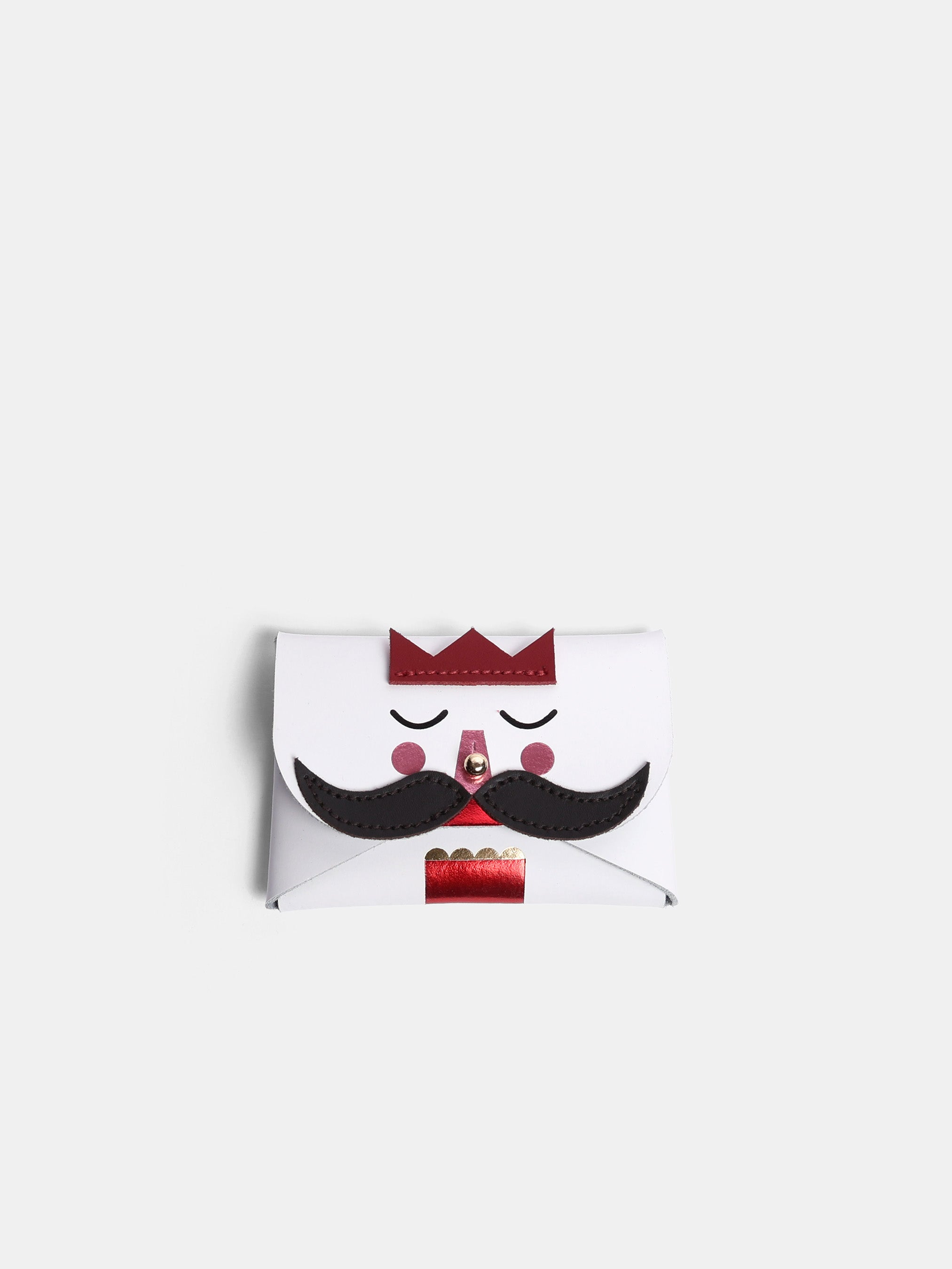The Nutcracker Purse - White, Black & Red