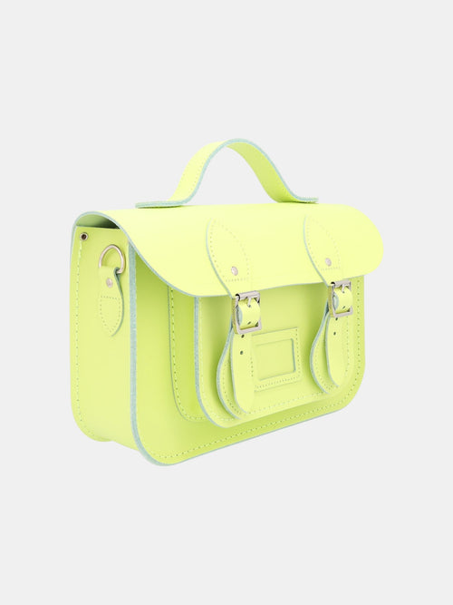 The 11 Inch Batchel - Electric Green