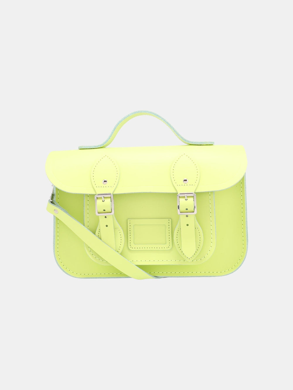 The 11 Inch Batchel - Electric Green