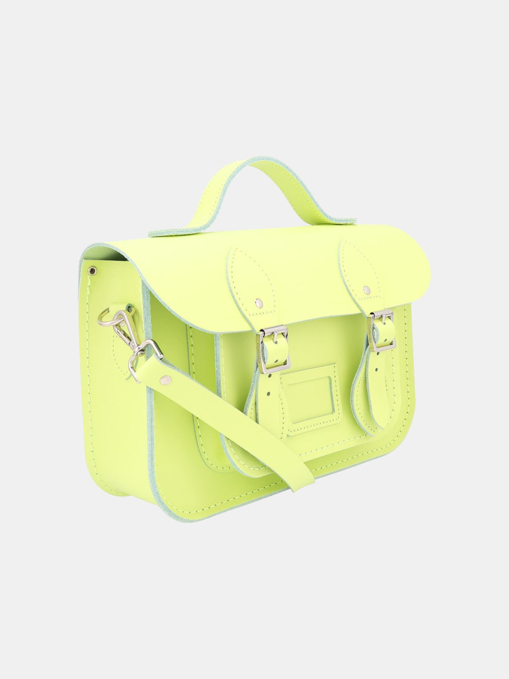 The 11 Inch Batchel - Electric Green