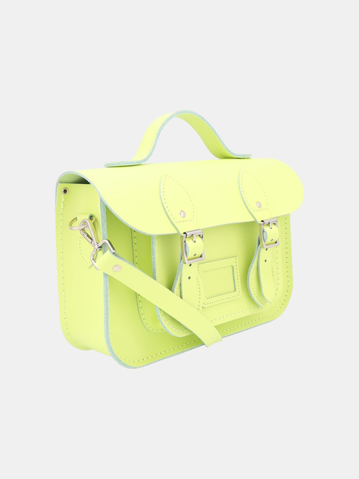 The 11 Inch Batchel - Electric Green