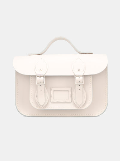 The 11 Inch Batchel - Cotton White