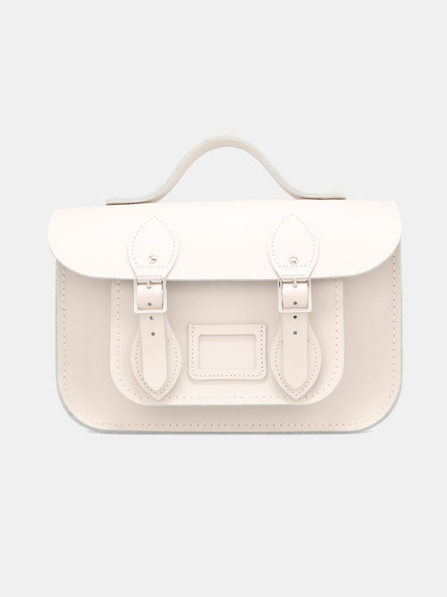 The 11 Inch Batchel - Cotton White