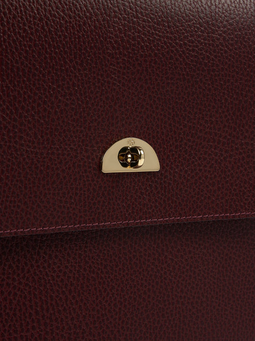 The Leather Case - Oxblood Celtic Grain