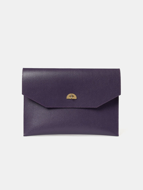 The Leather Case - Deep Purple Celtic Grain