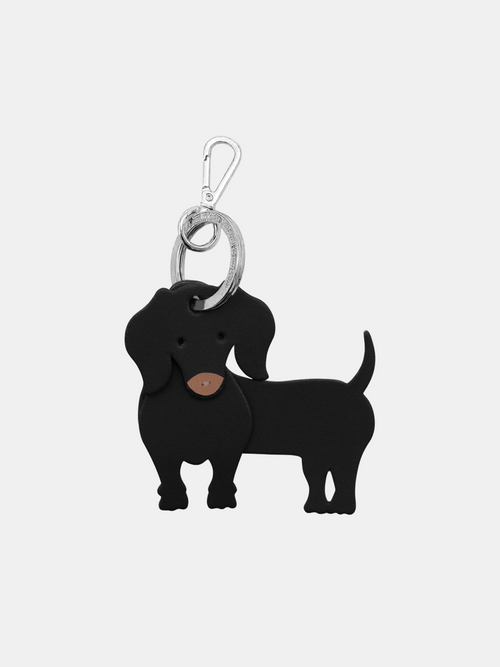 The Dachshund Charm - Black & Vintage