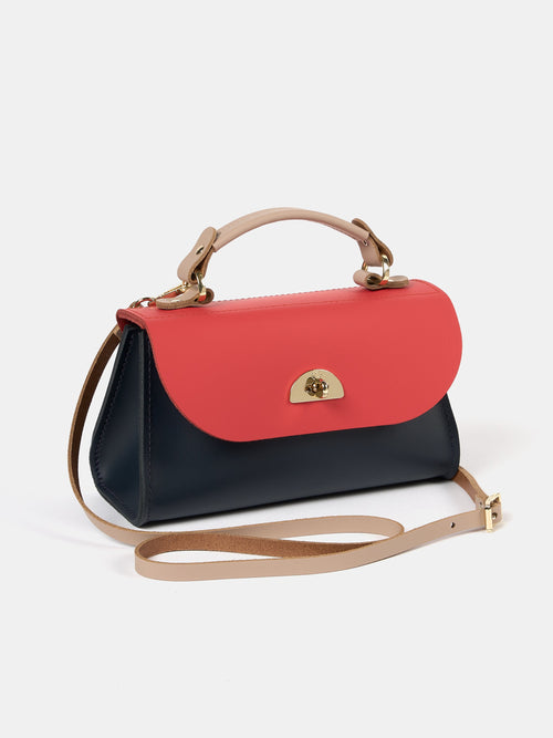 The Mini Daisy - Biscuit, Navy & Chilli Jam Matte