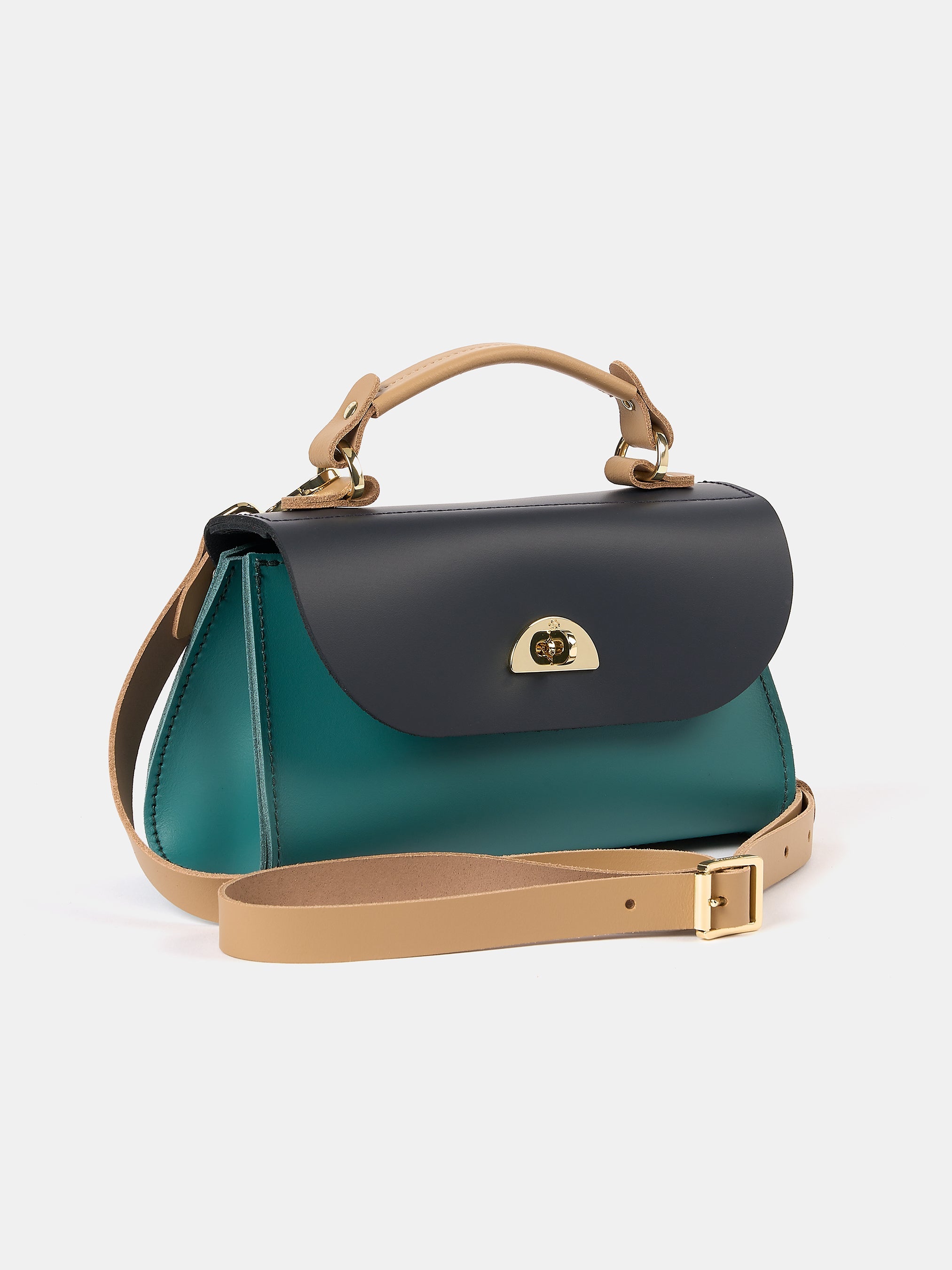 The Mini Daisy - North Sea, Navy & Iced Coffee