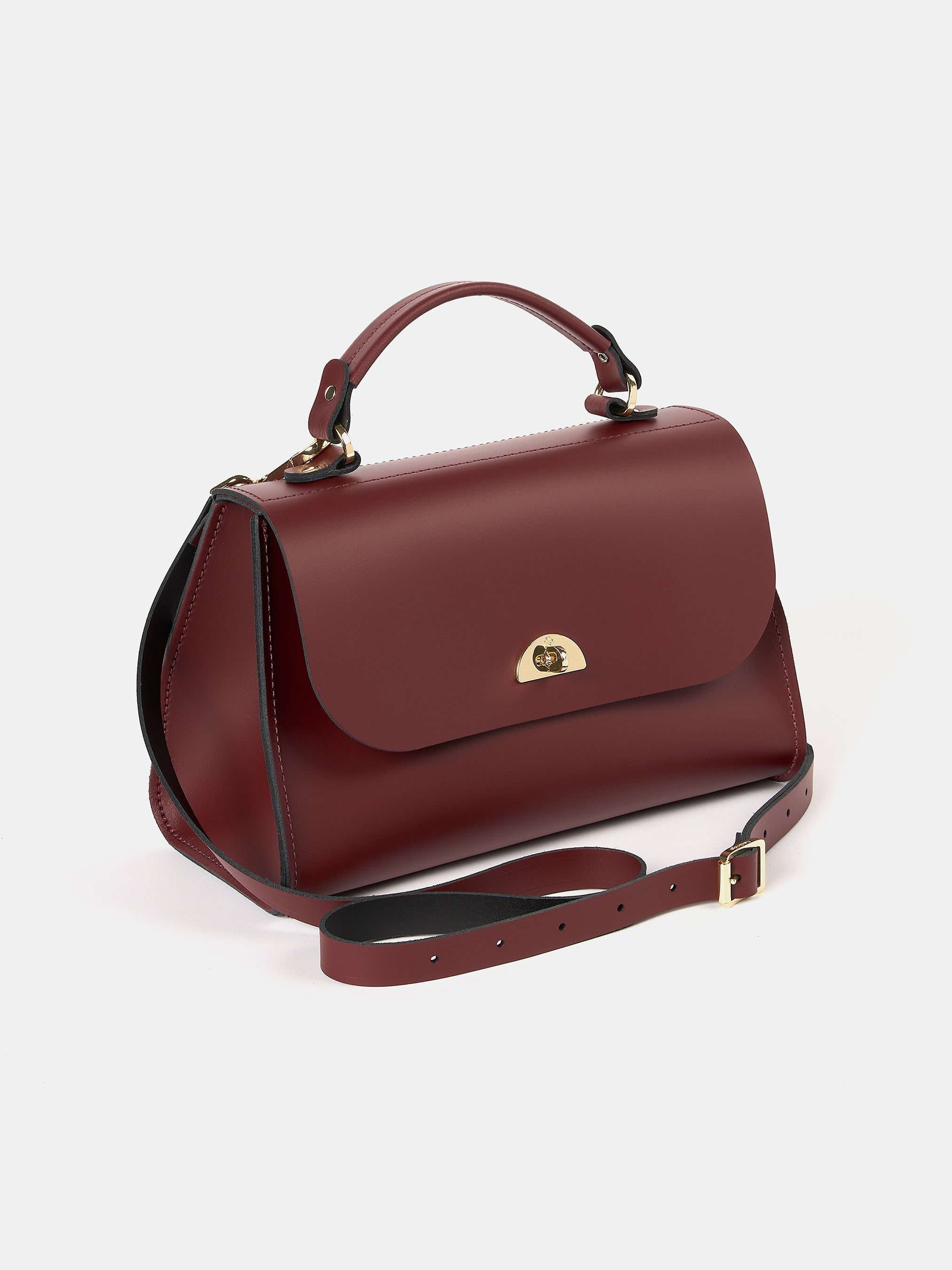 Music Briefcase - Black | Cambridge Satchel