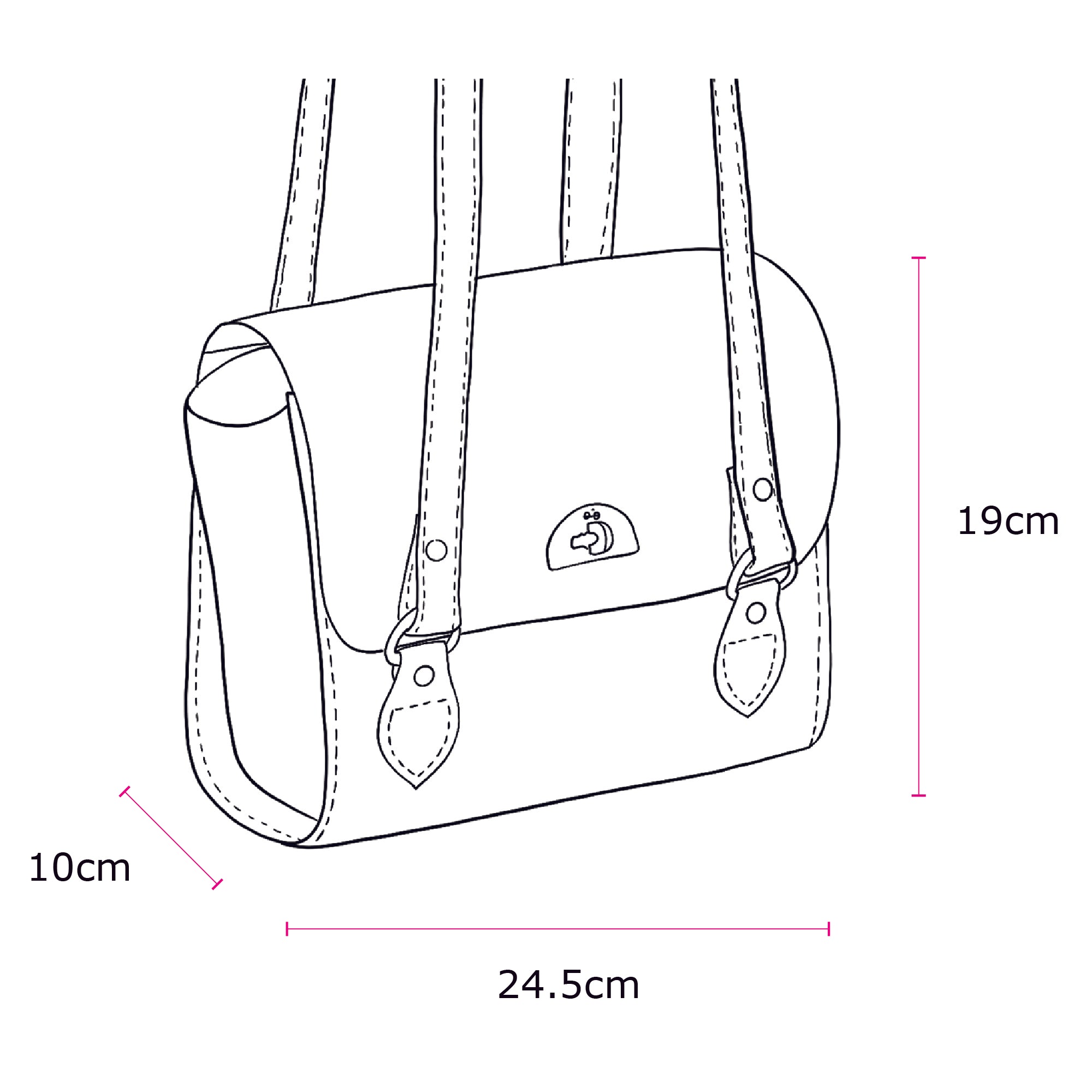 The Small Emily - Mustard Saffiano - Cambridge Satchel US Store