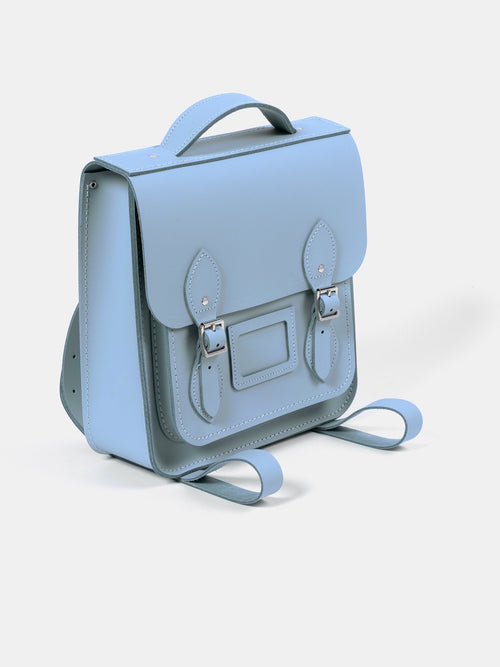 The Small Portrait Backpack - Delphinium Matte