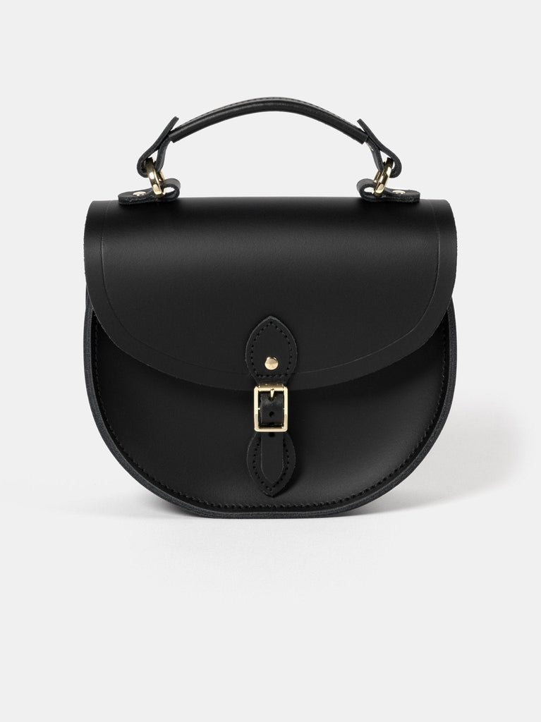 Isla Crossbody - Black & Gold | Cambridge Satchel
