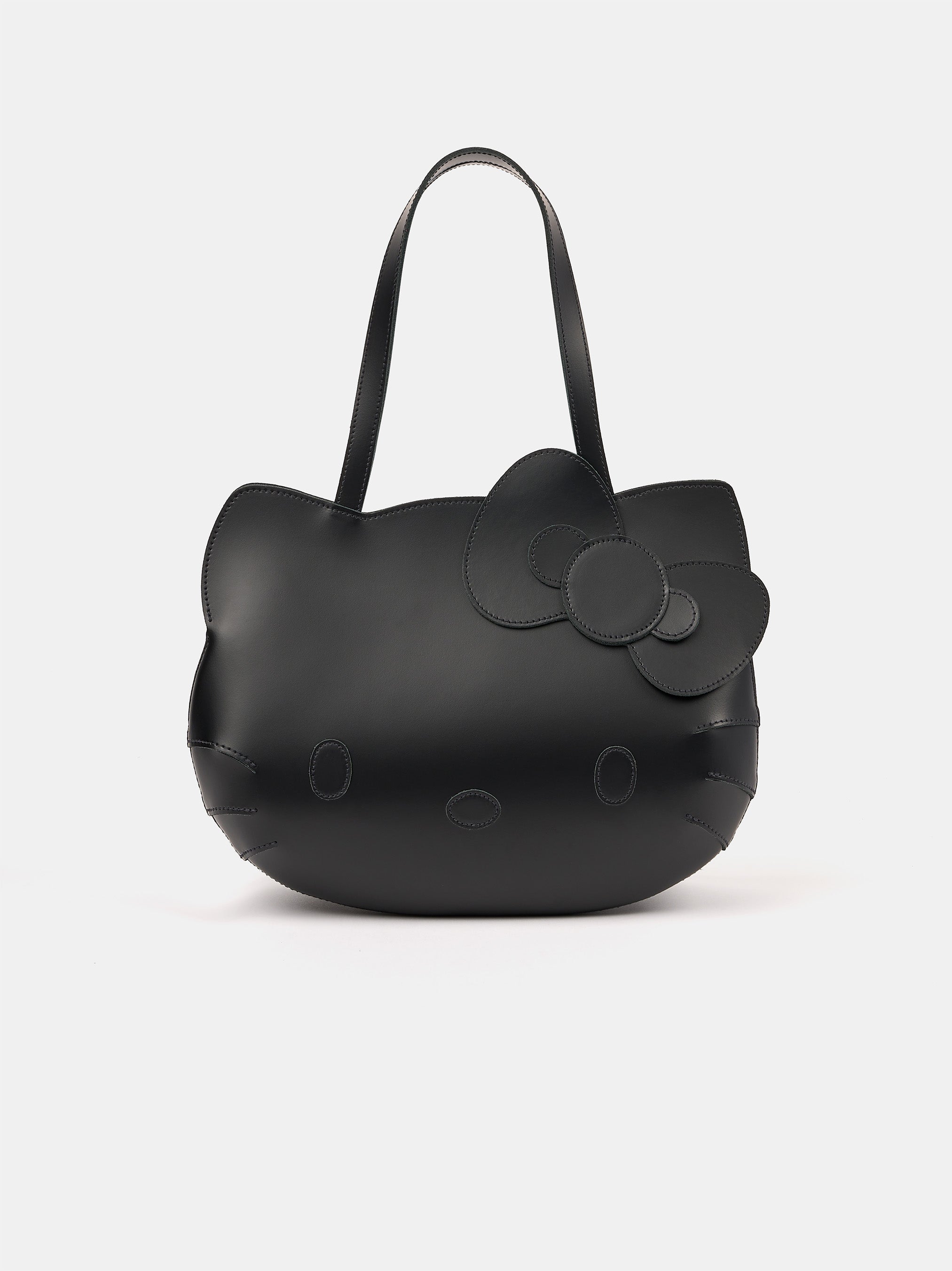 The Hello Kitty Face Tote - Black The Hello Kitty Face Tote - Black