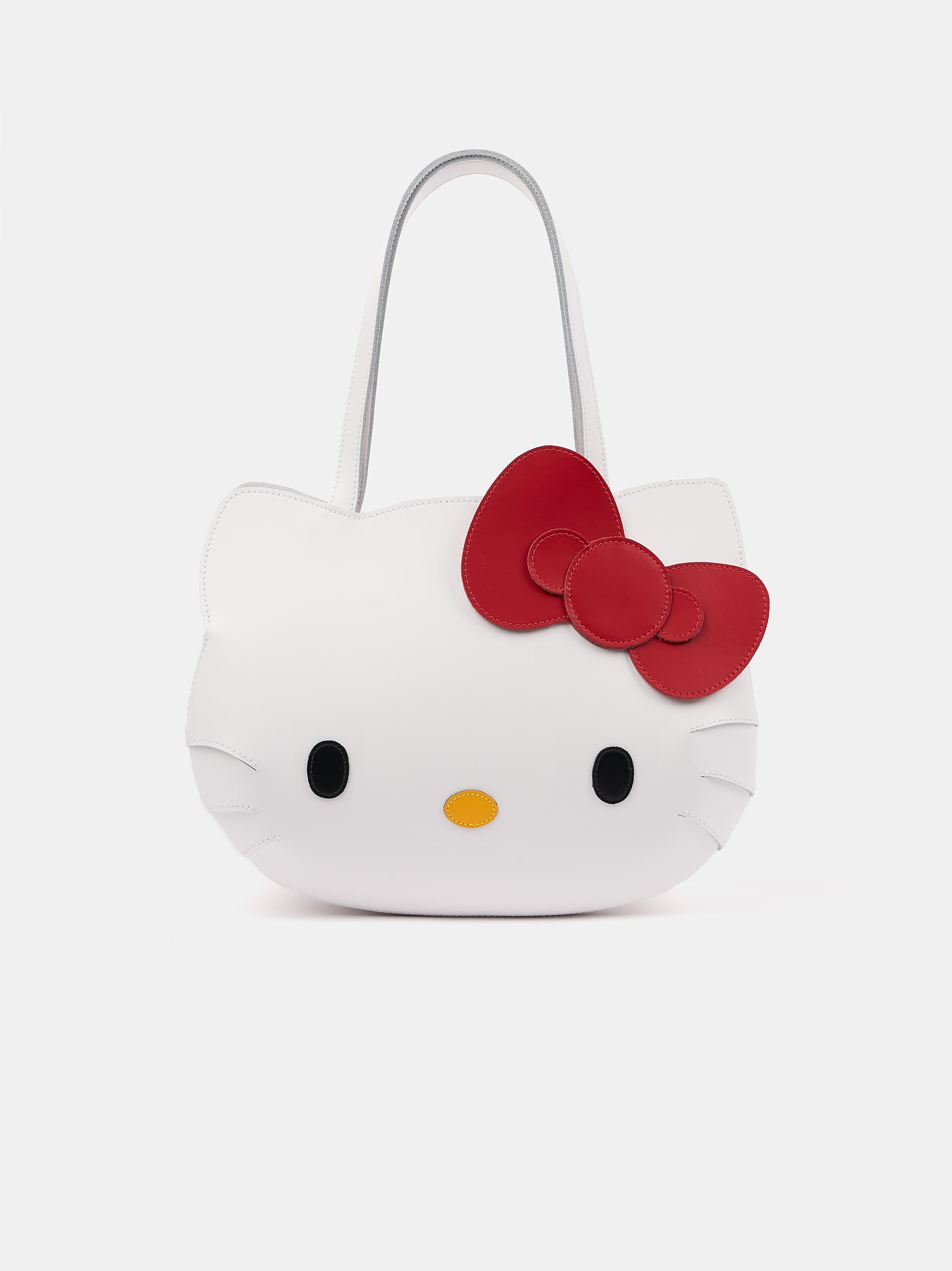 The Hello Kitty Face Tote - Brilliant White