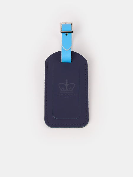 The Leather Luggage Tag | Columbia Midnight | Cambridge Satchel