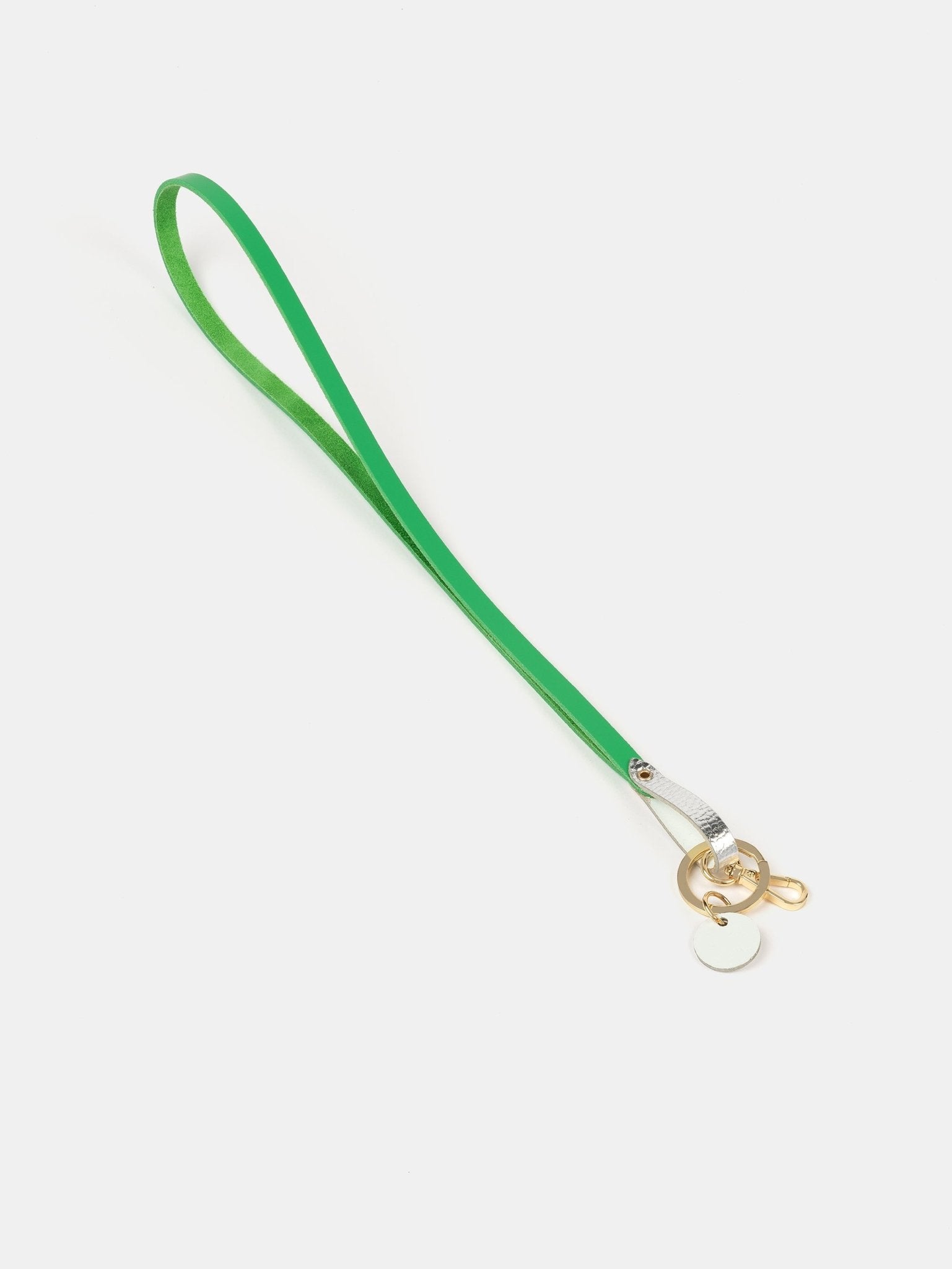 The Lanyard - Apple Green & Silver Foil - Cambridge Satchel US Store