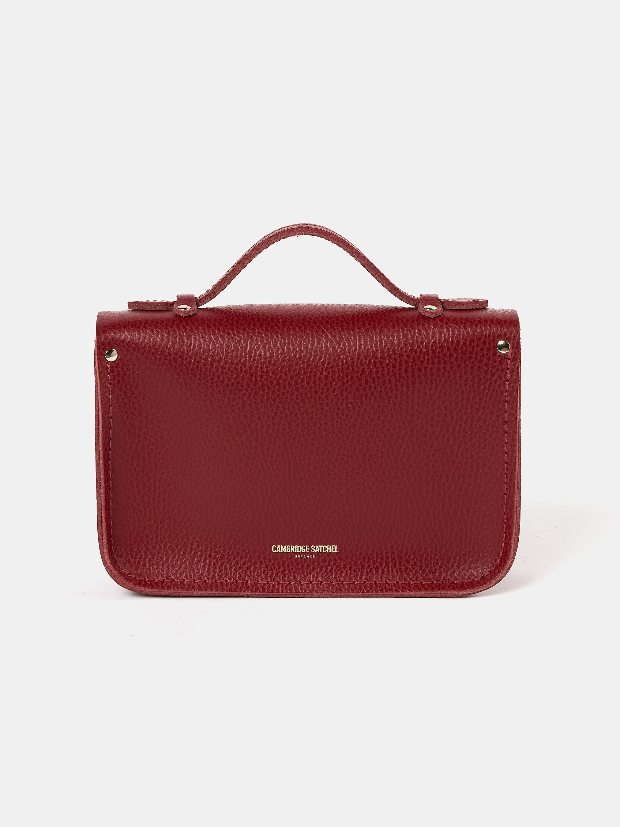Mini Satchel - Red Celtic Grain | Cambridge Satchel