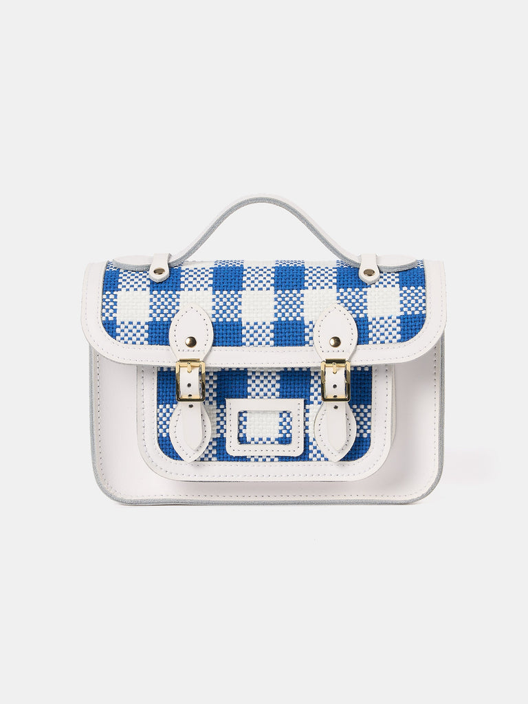 Leather Mini Satchel Bag - Purple | Cambridge Satchel