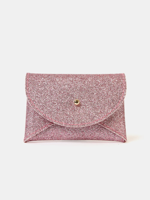 The Mini Purse - Popular Pink Celtic with Pink Glitter