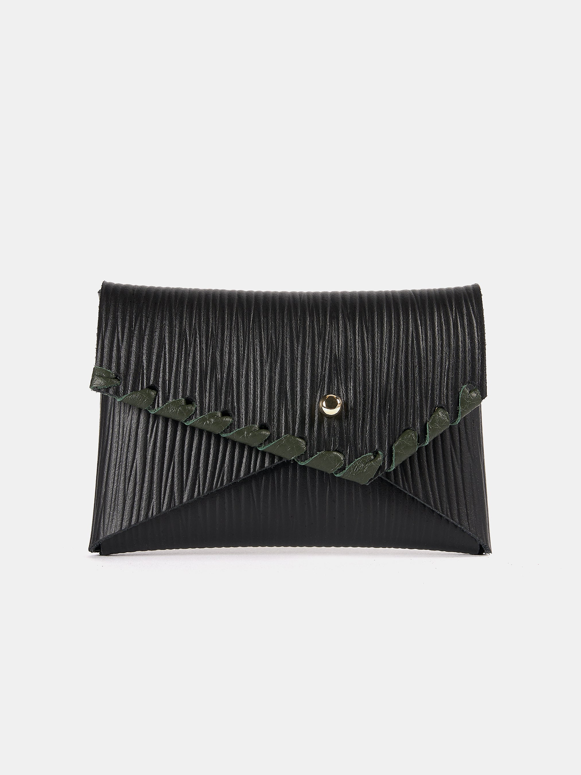 The Mini Purse - Black 1914 Grain