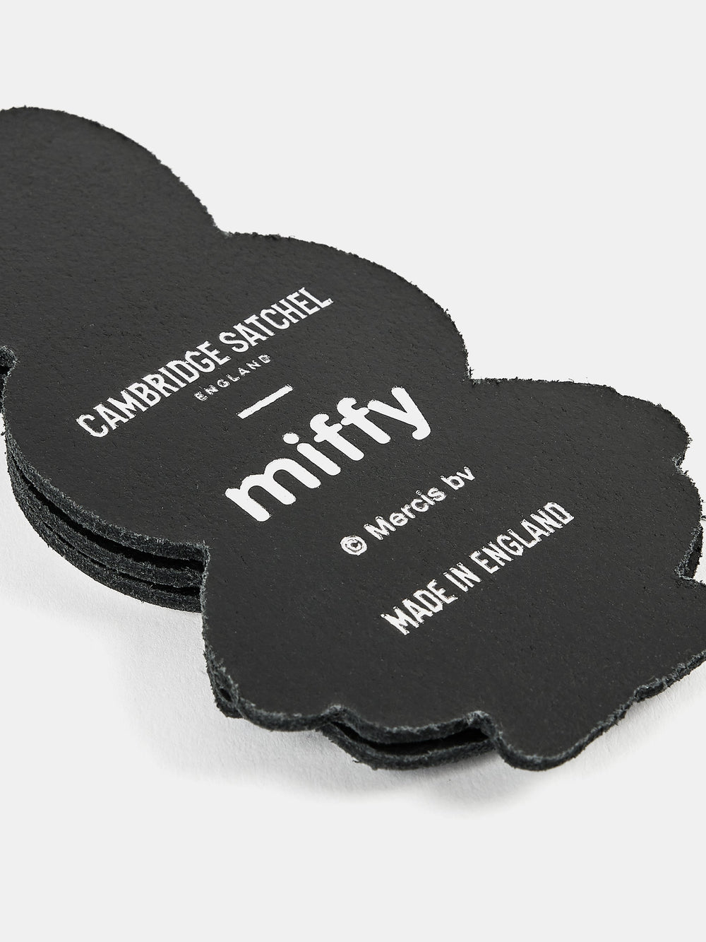 The Standing Miffy Key Charm - Black, Brilliant White & Royal Blue