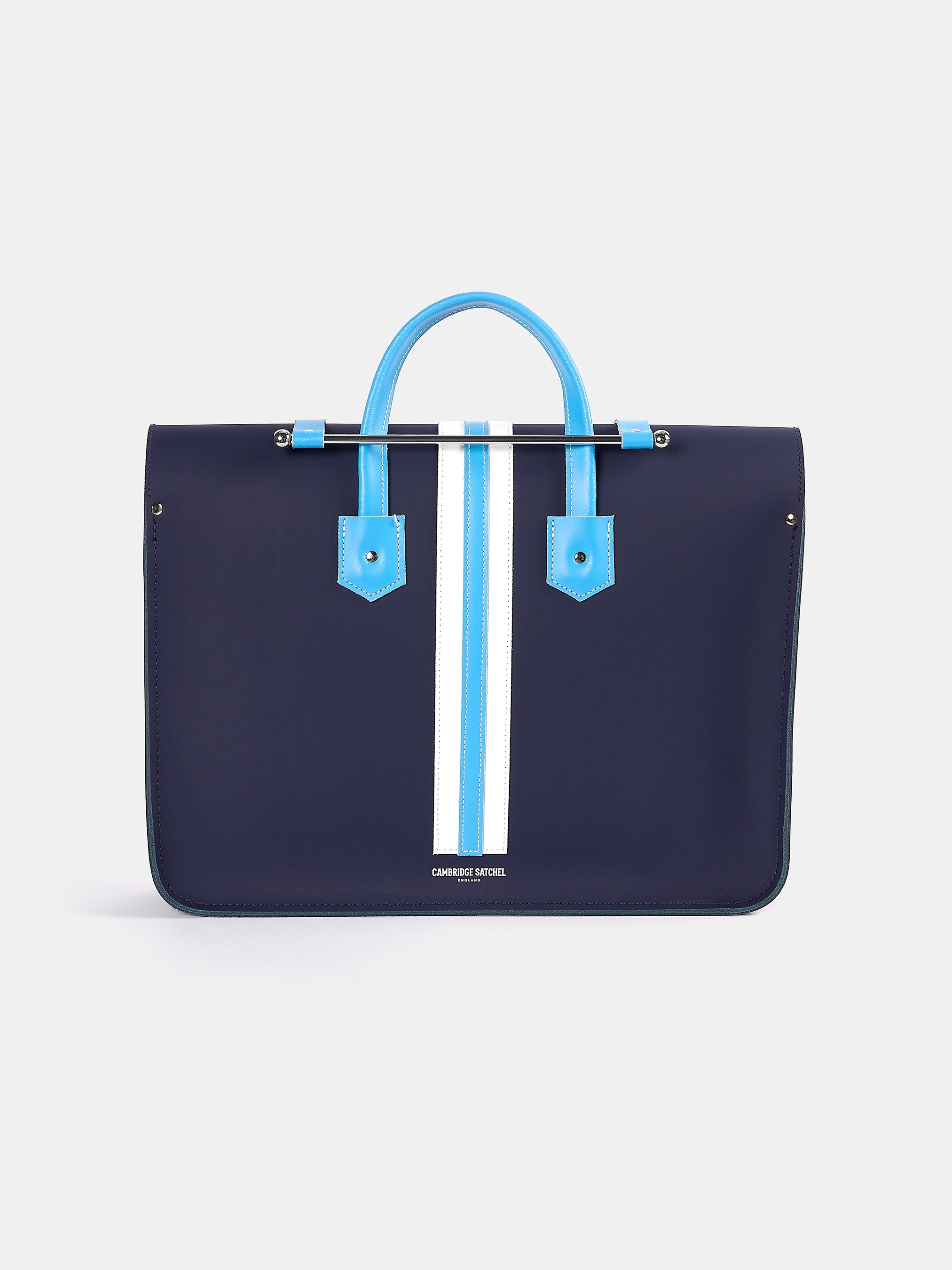 Music Laptop Bag - Midnight with Columbia University Stripe