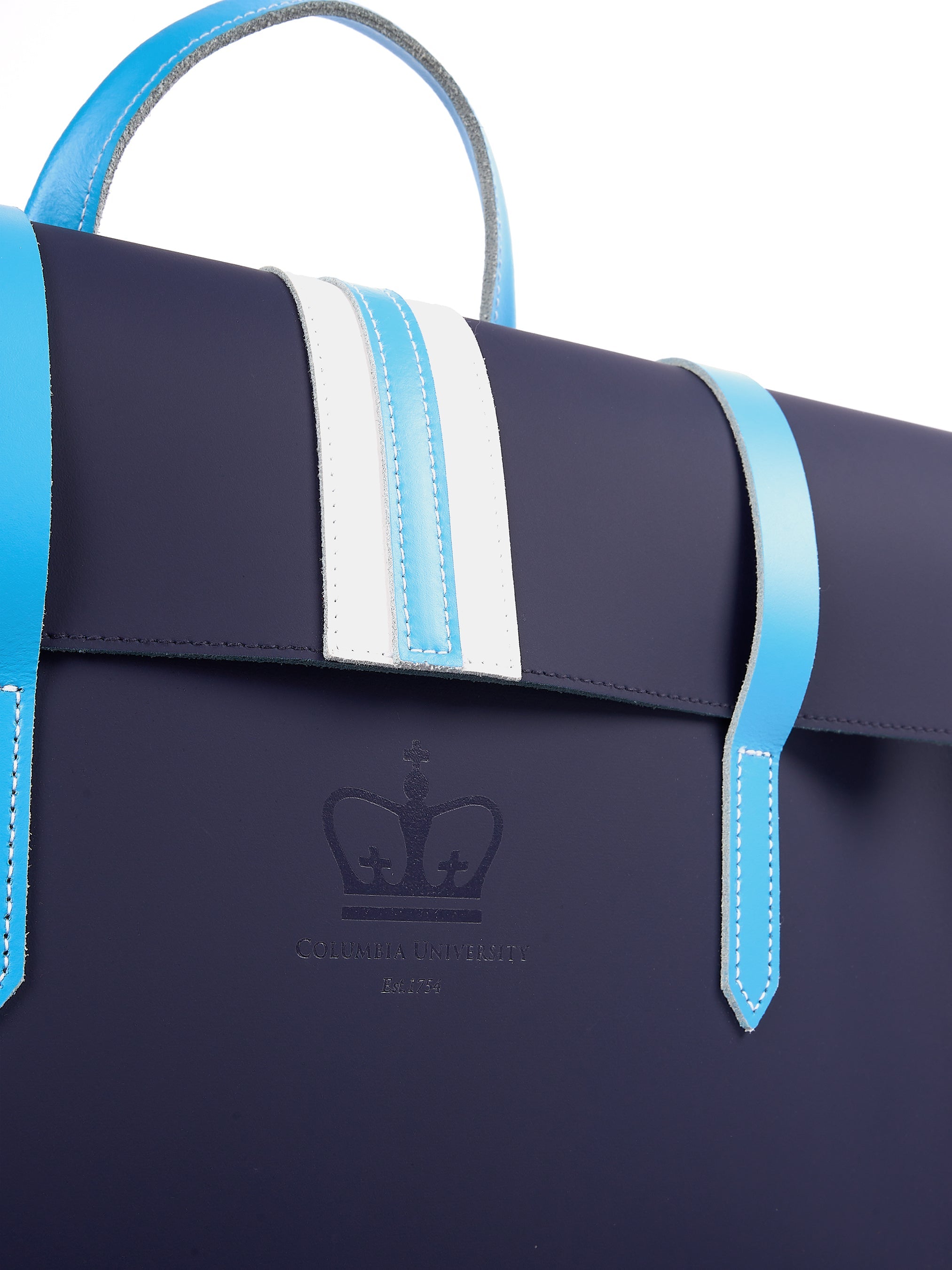 Music Laptop Bag - Midnight with Columbia University Stripe