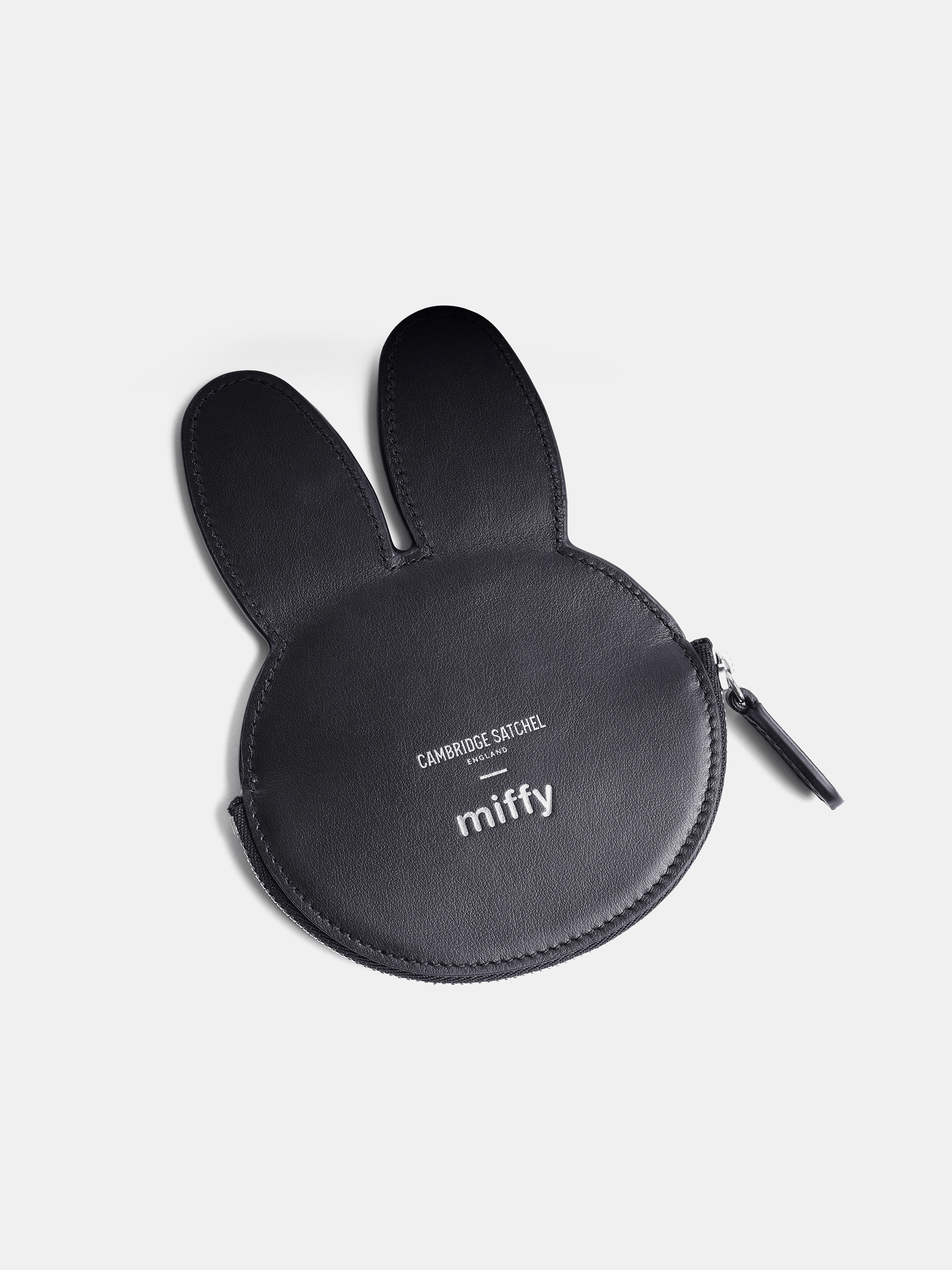 The Miffy Face Wallet - Black & Brilliant White | Cambridge Satchel
