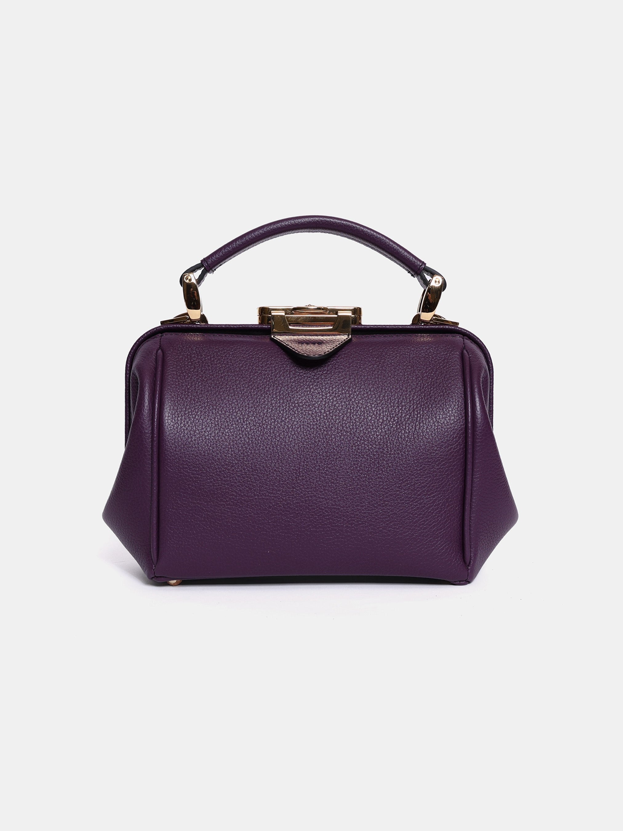 The Mini Sophie - Violet Calf Grain