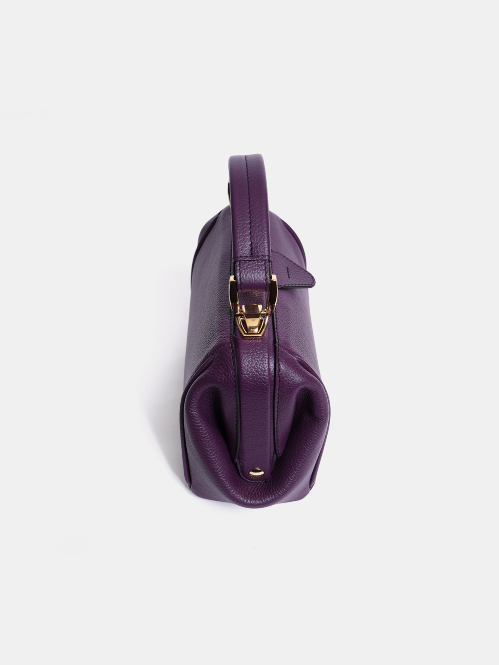 The Mini Sophie - Violet Calf Grain