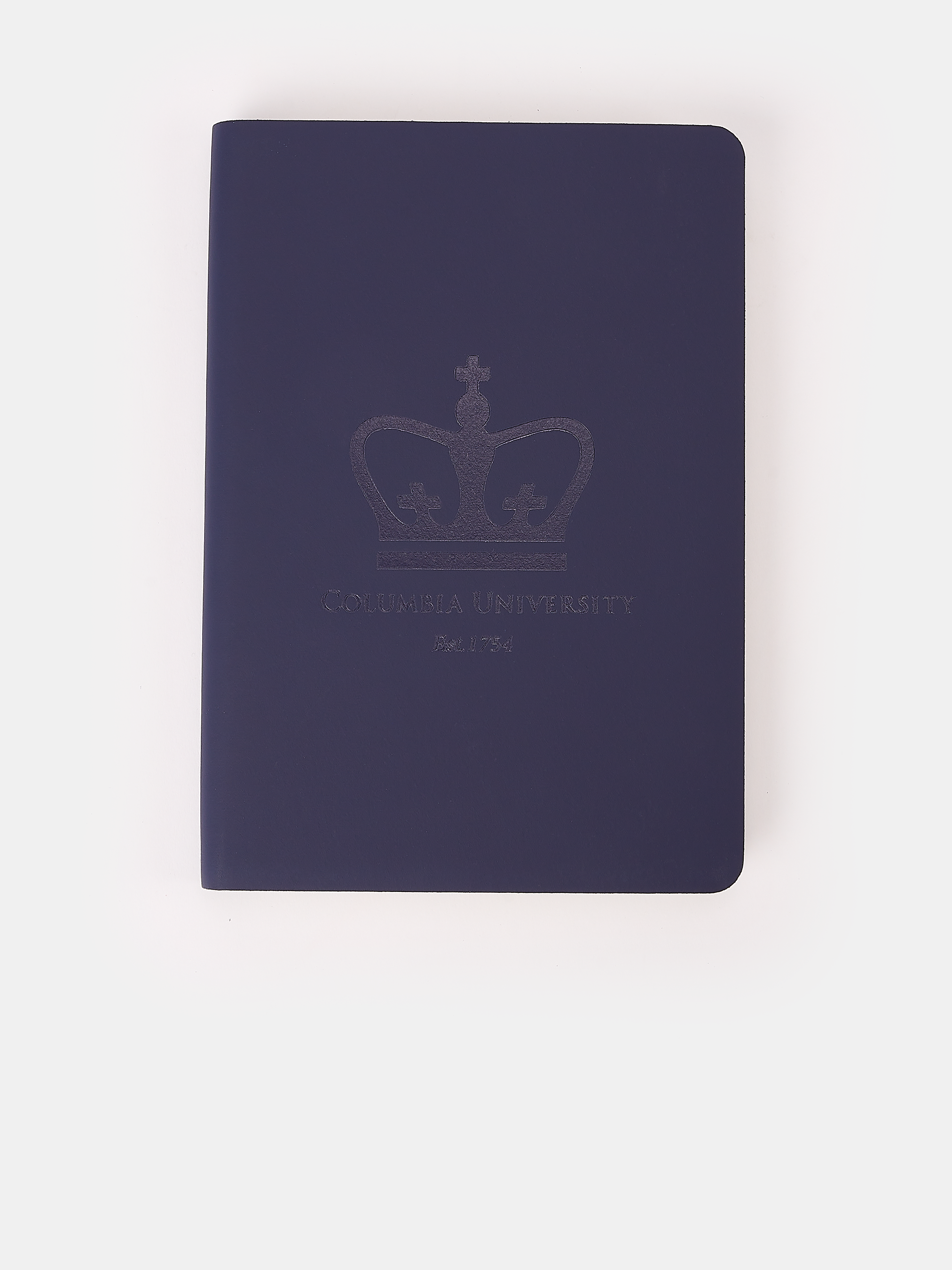 A5 Leather Notebook - Columbia University Midnight | Cambridge Satchel
