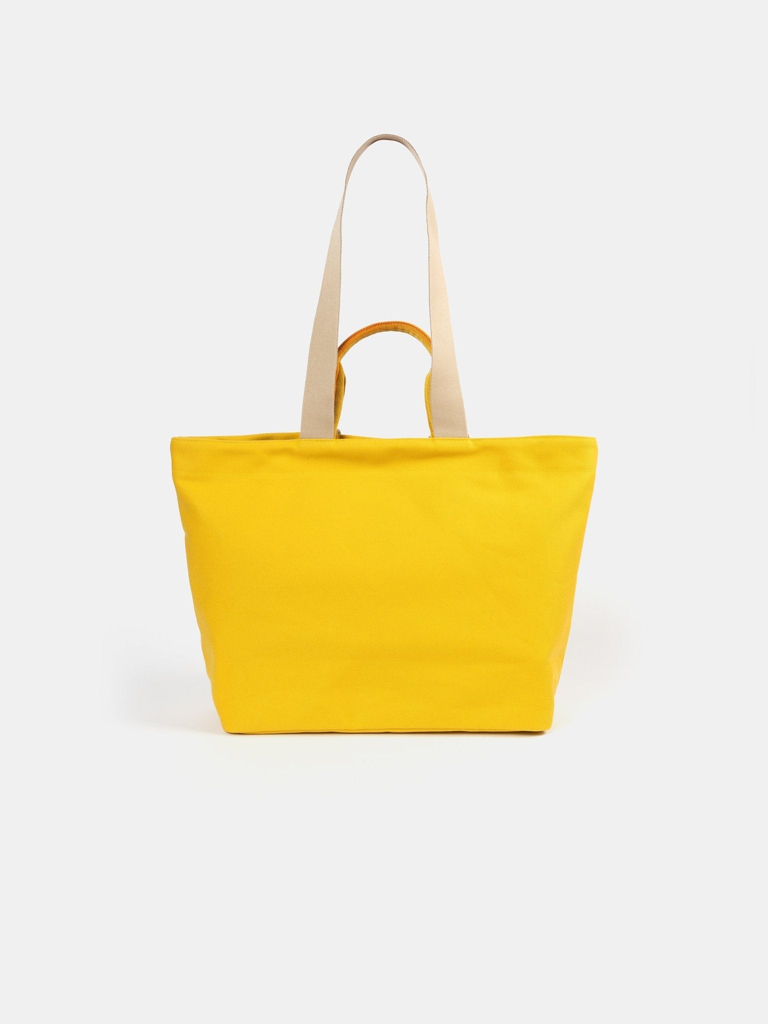 The Oversized Canvas Tote - Yellow - Cambridge Satchel US Store