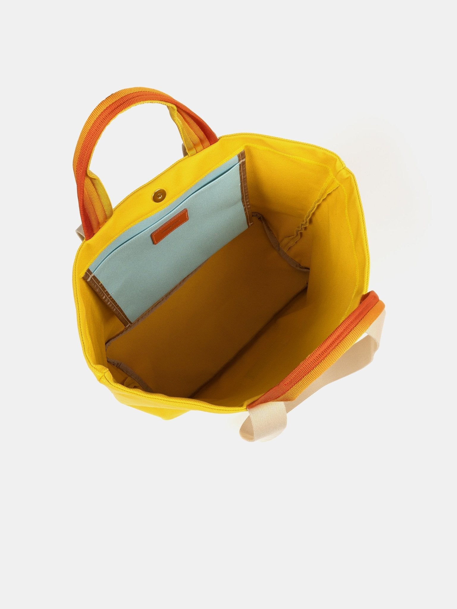 The Oversized Canvas Tote - Yellow - Cambridge Satchel US Store