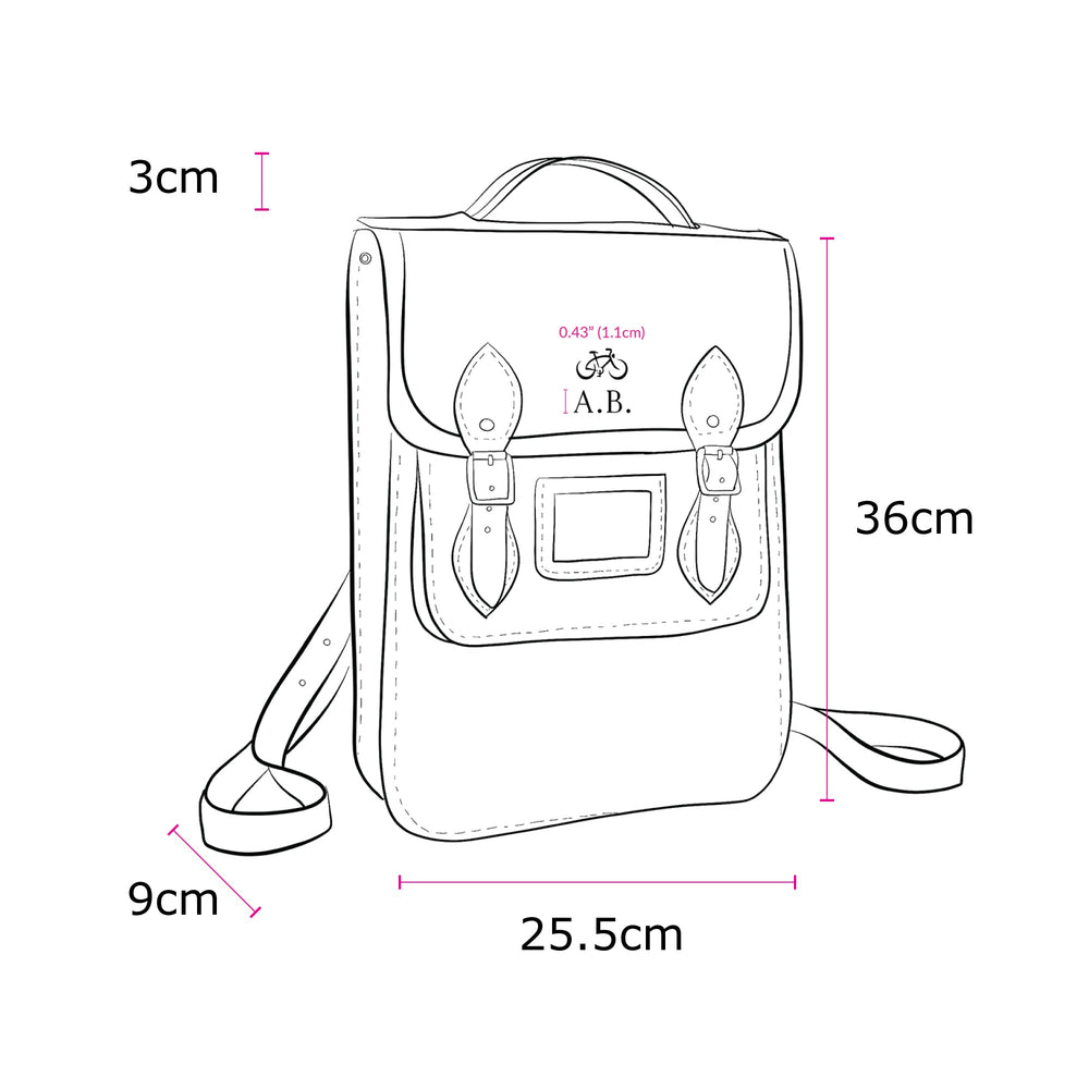 The Portrait Backpack - Oxblood - Cambridge Satchel US Store