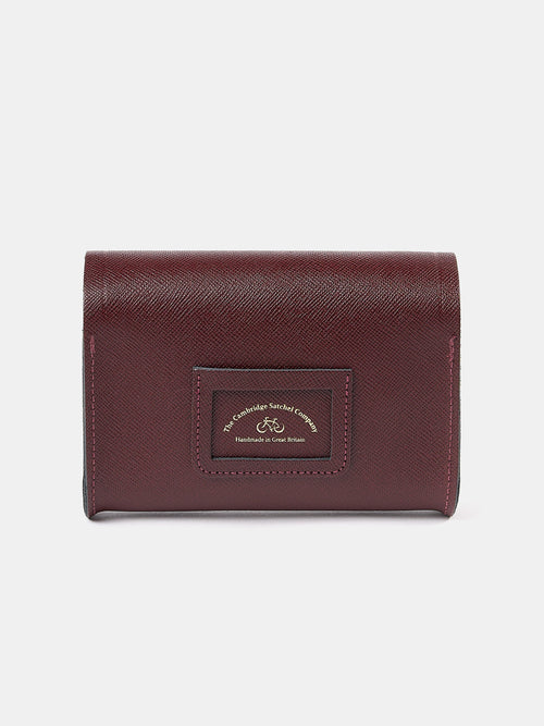 The Pushlock - Oxblood Saffiano