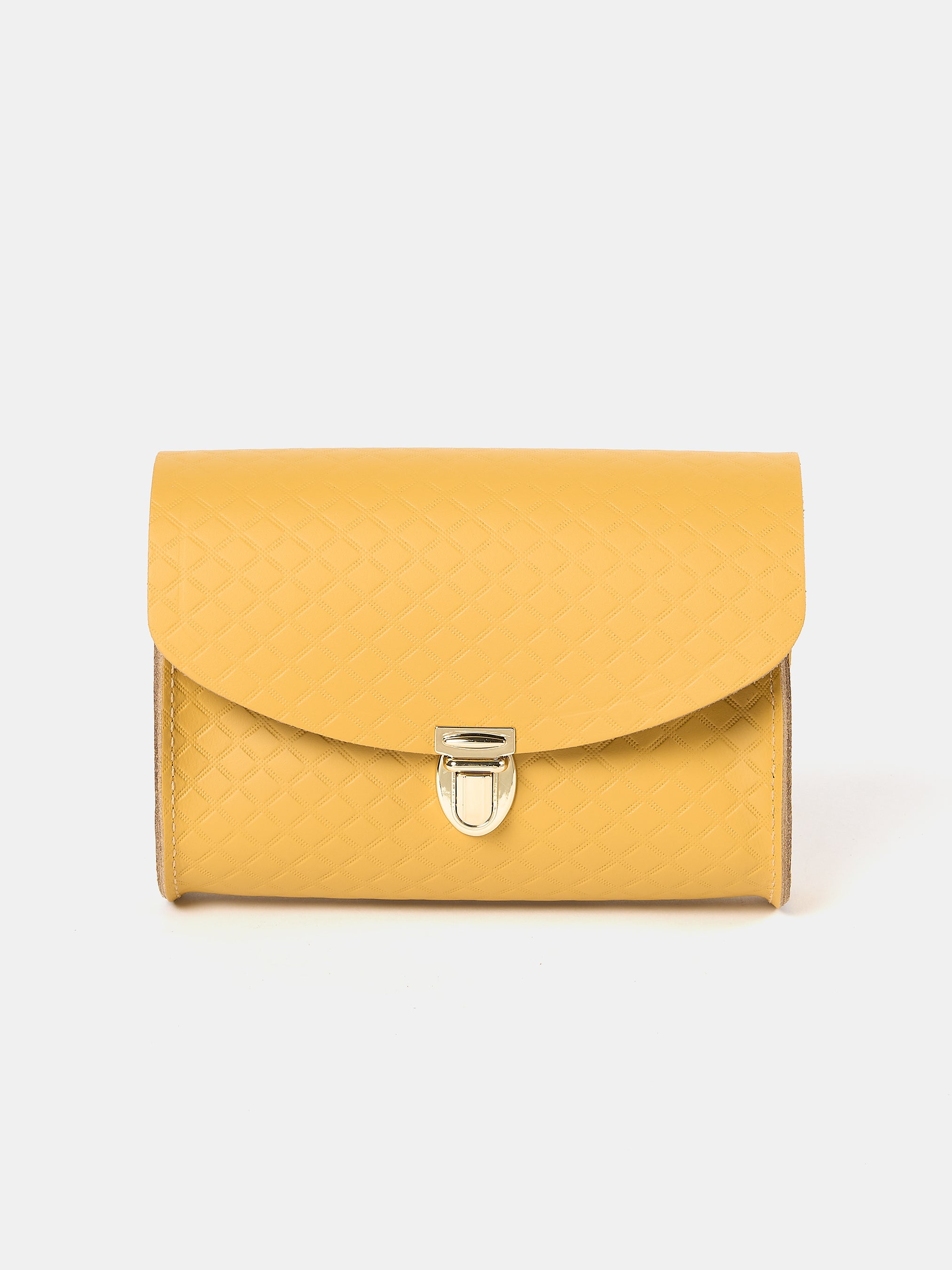 The Pushlock - Indian Yellow Matte Quilt