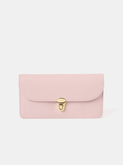 The Large Push Lock Purse - Strawberry Ice Cream