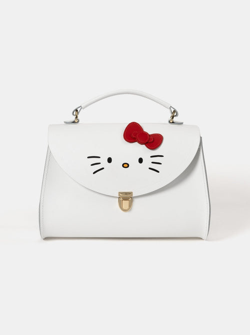 The Hello Kitty Poppy Bag - Brilliant White - Cambridge Satchel