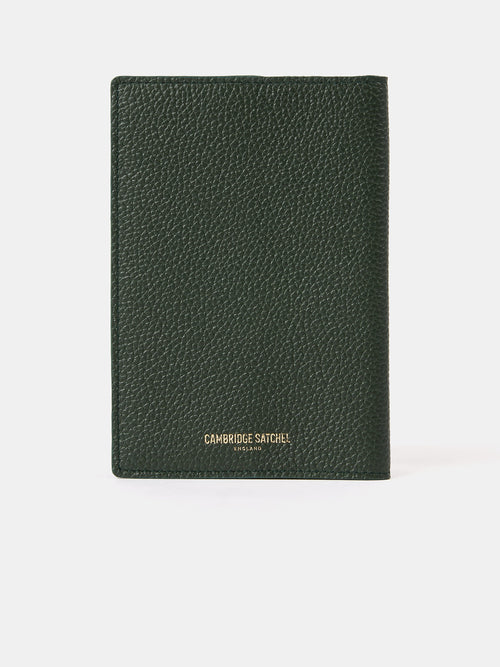 The Passport Cover - Ivy Madras Grain with Tartan