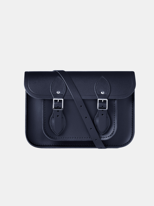 The 11 Inch Satchel - Navy