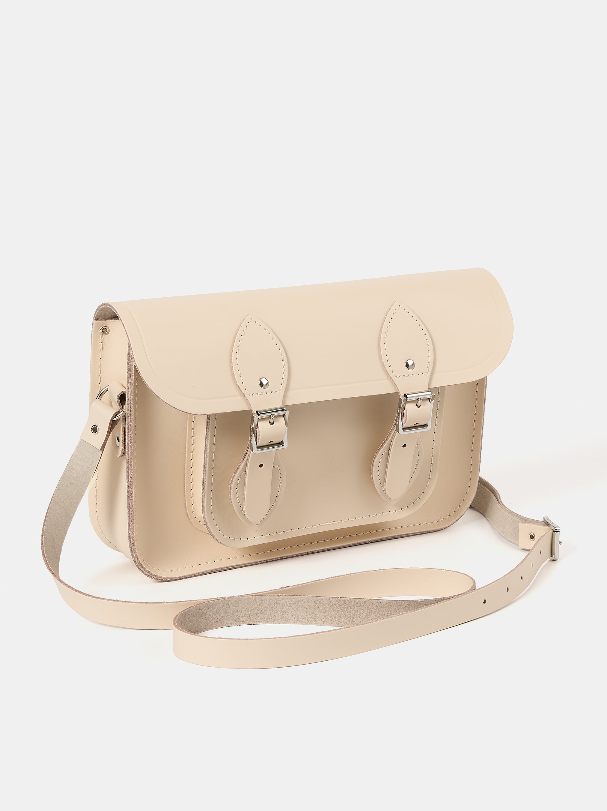 The 11 Inch Satchel - Chalk