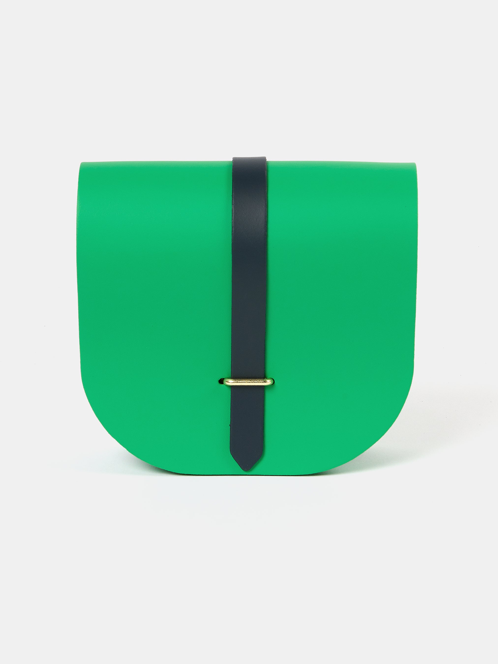 The Saddle Bag - Malachite & Navy