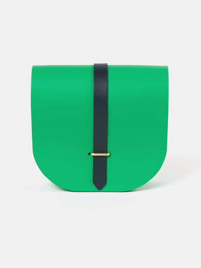 The Saddle Bag - Malachite & Navy