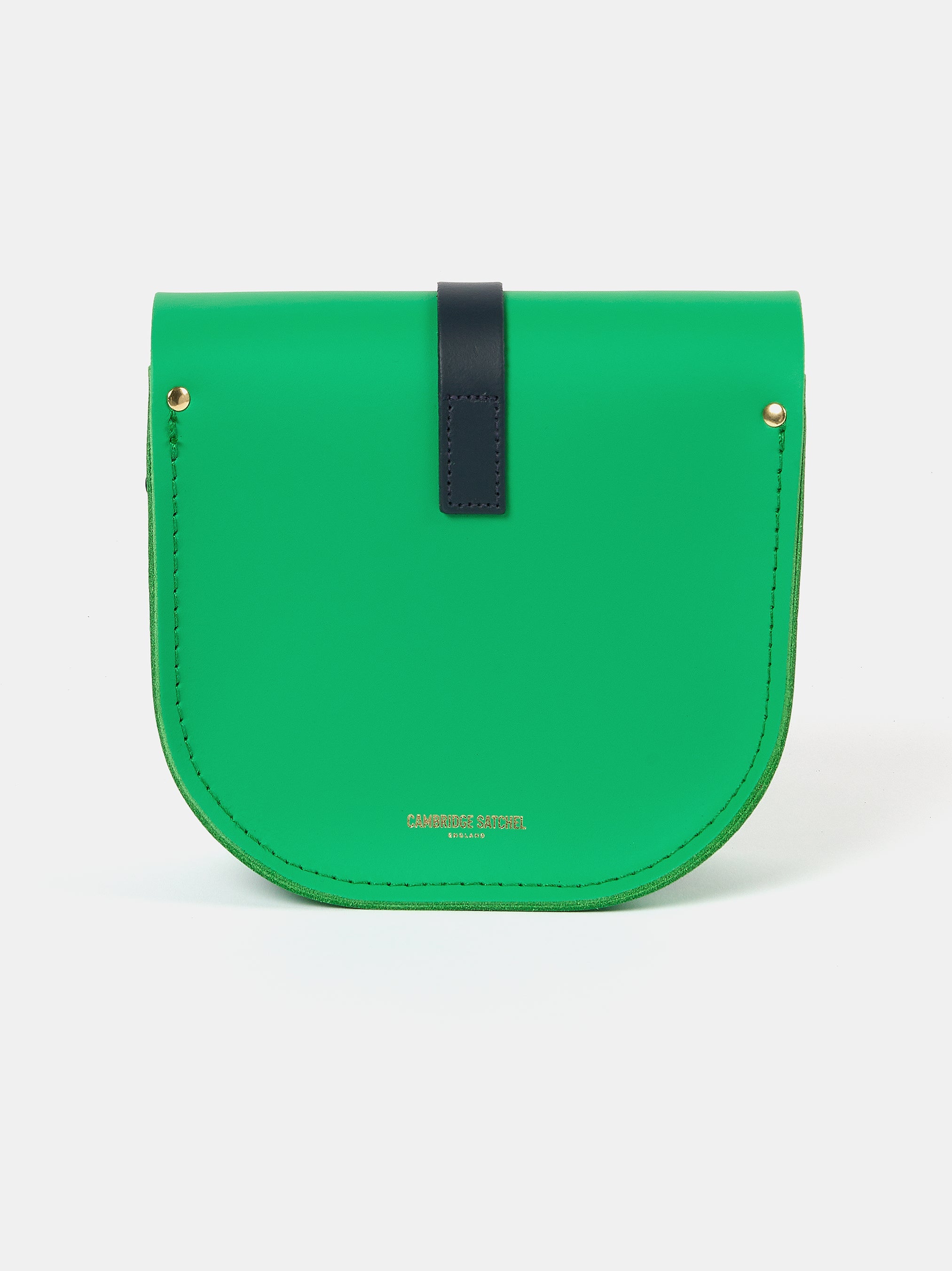 The Saddle Bag - Malachite & Navy