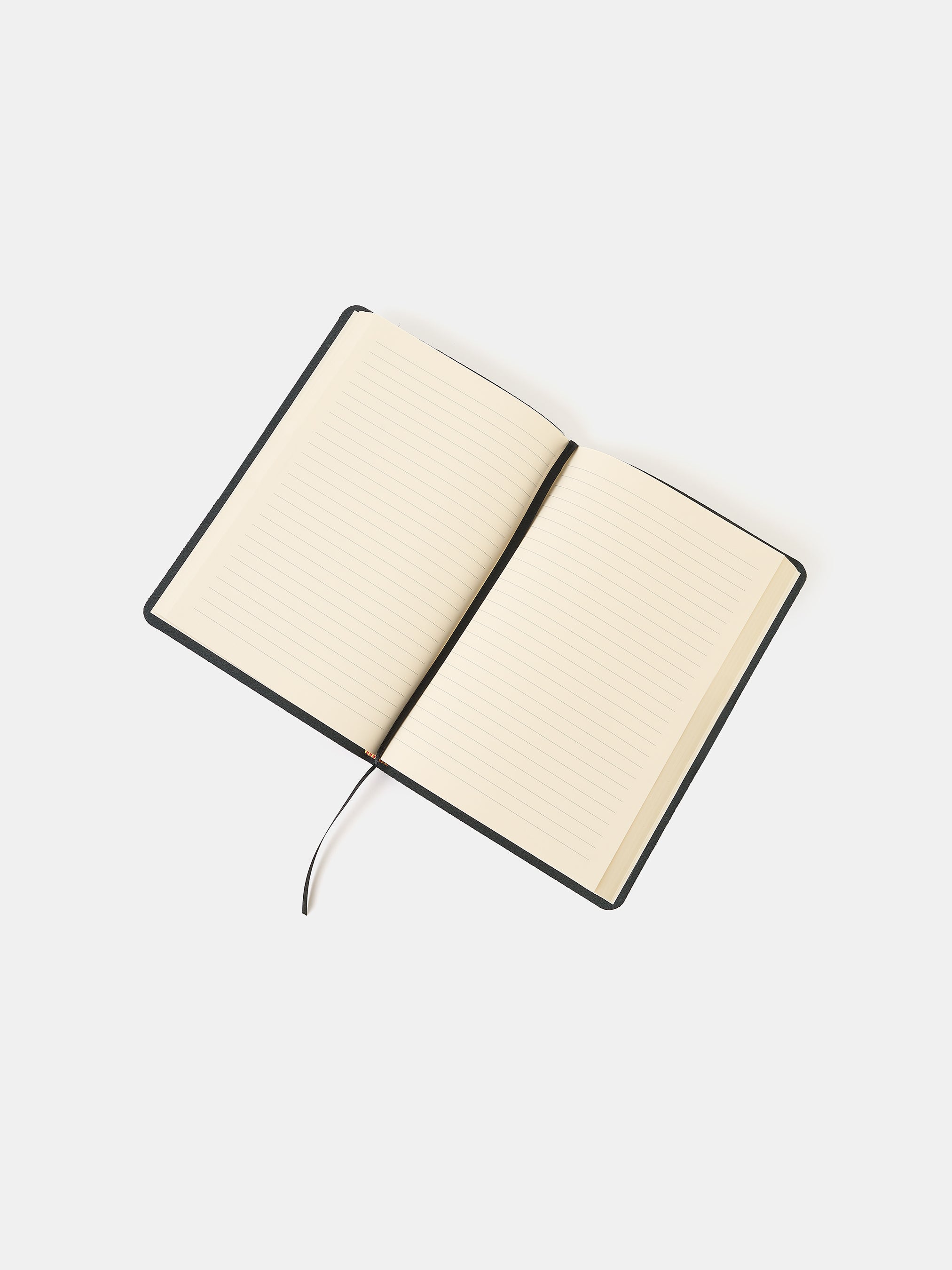 The A5 Notebook - Black with Gold Foiling