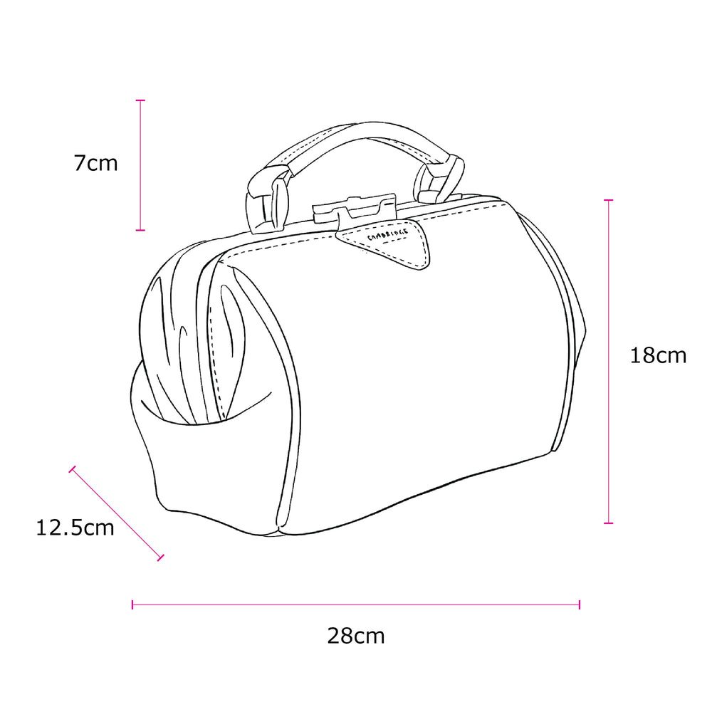 The Sophie - French Grey Calf Grain - Cambridge Satchel US Store
