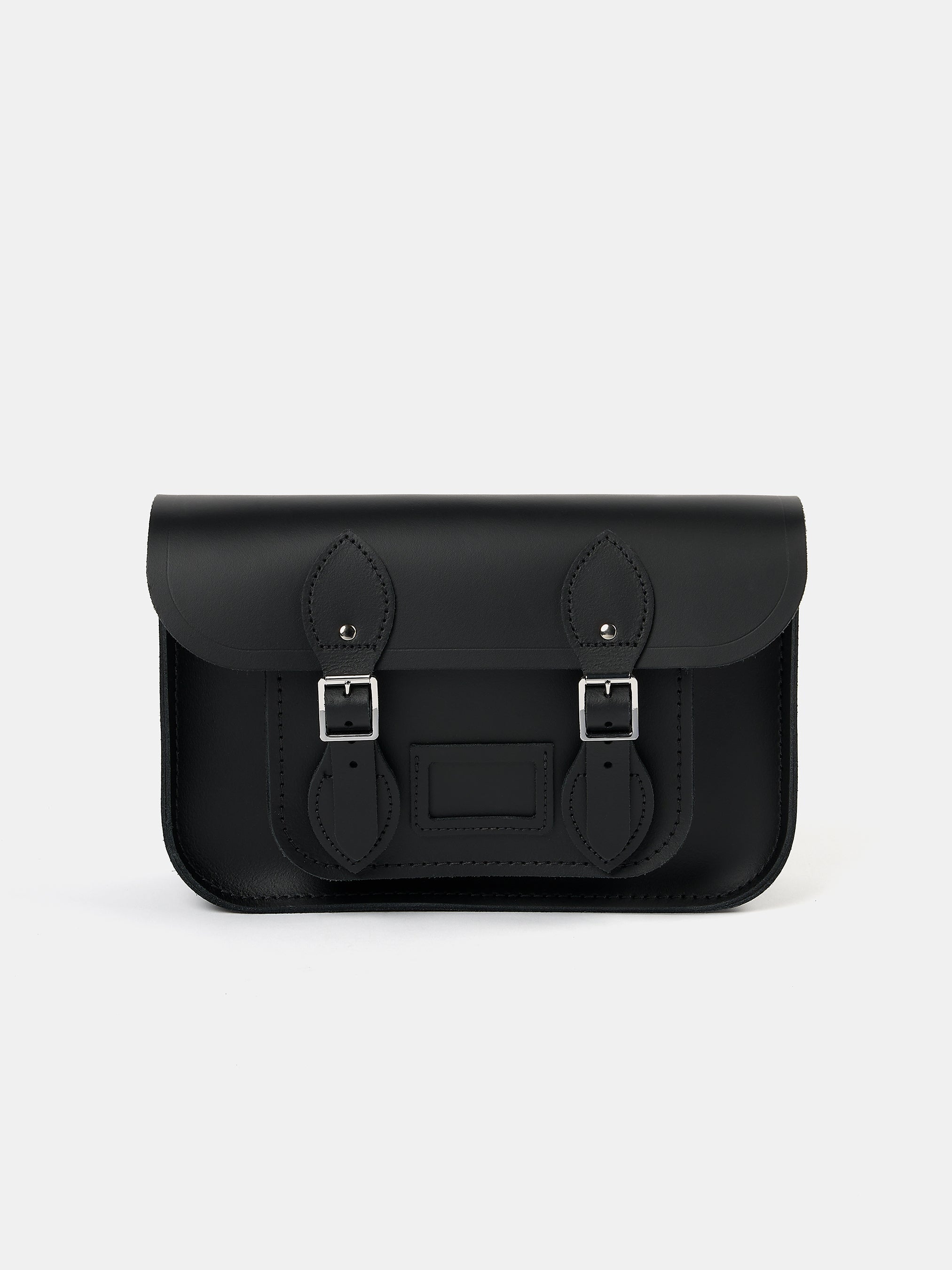 The Satchel Shoulder Bag - Black