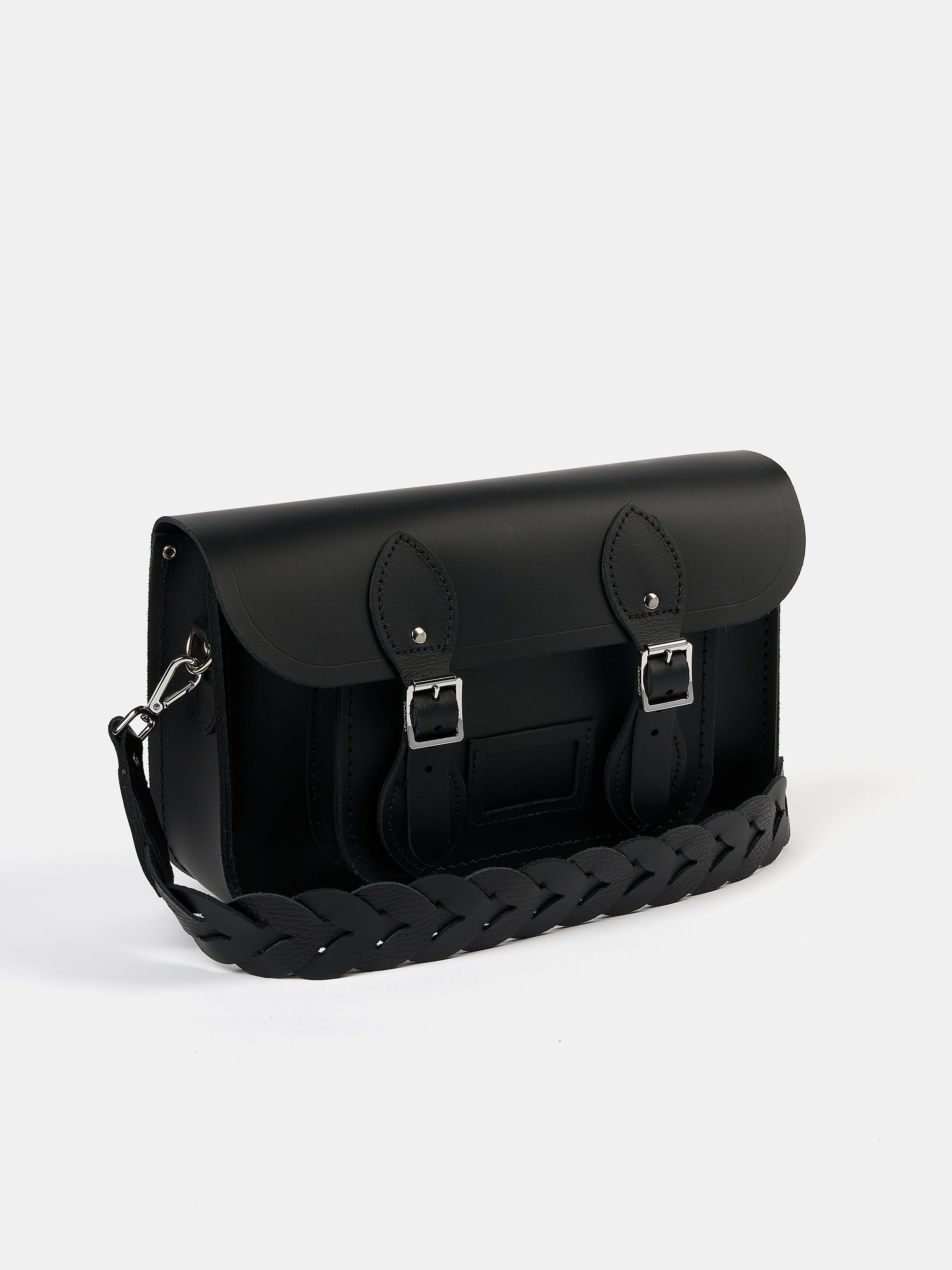 The Satchel Shoulder Bag - Black