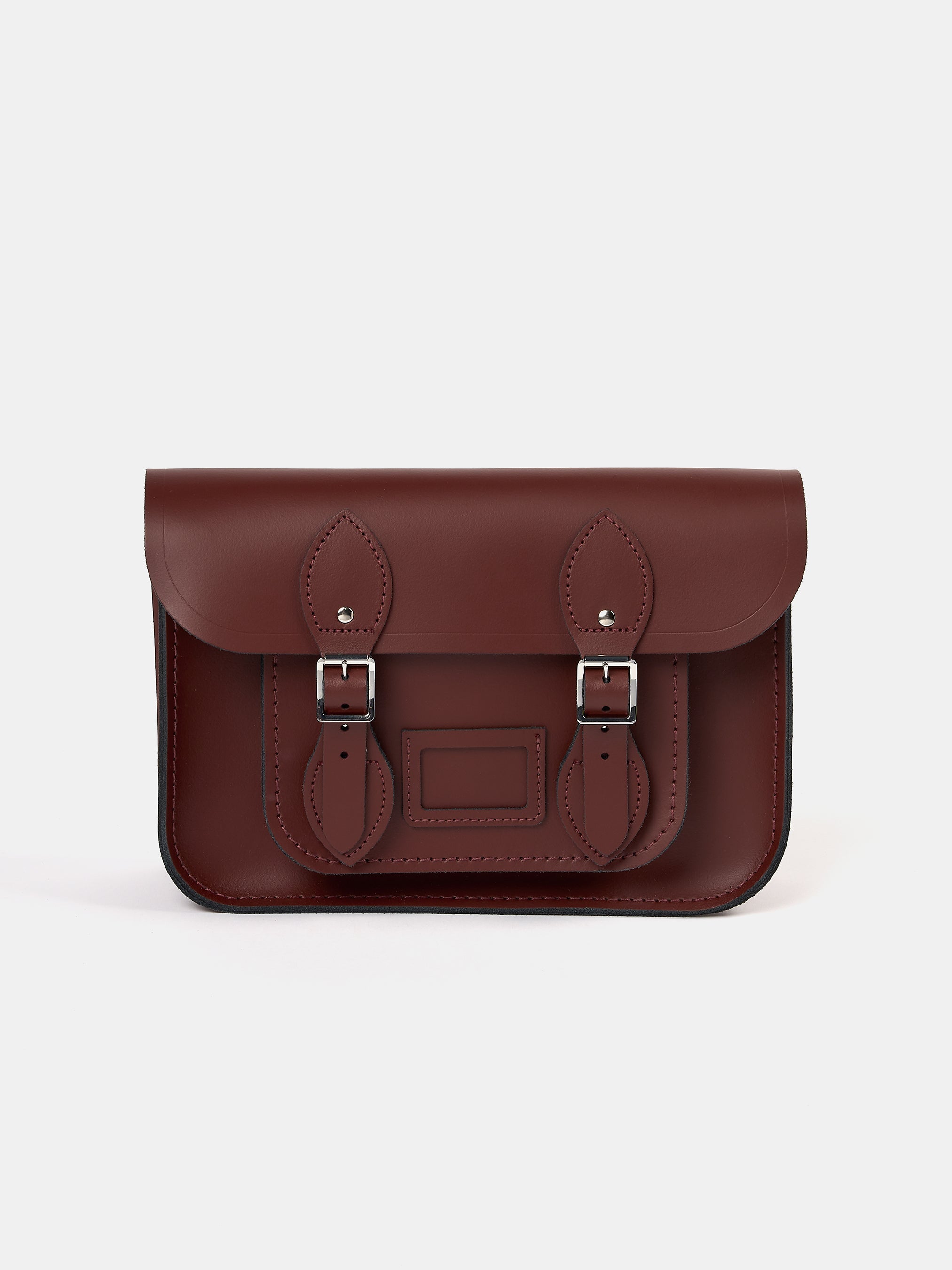 The Satchel Shoulder Bag - Oxblood